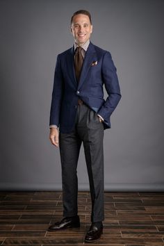 Navy Blazer Grey Pants, Grey Pants Men, Navy Sport Coat, Blue Sport Coat, Blue Suit Jacket, Best Blazer, Pants Outfit Men, Wedding Outfit Men