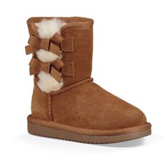 Keep your little fashionista cozy and warm with these short Victoria winter boots from Koolaburra by UGG.Click this Footwear Guide to find the perfect fit and more! Keep your little fashionista cozy and warm with these short Victoria winter boots from Koolaburra by UGG.Click this Footwear Guide to find the perfect fit and more! BOOT FEATURES Bow accents Plush collar & lining Treaded soleBOOT CONSTRUCTION Suede upper Faux fur lining Rubber midsole TPR outsoleBOOT DETAILS Round toe Pull-on Padded Short Winter Boots, Ugg Style, Toddler Girl Shorts, Koolaburra By Ugg, Kids Uggs, Sheepskin Boots, Fur Boots, These Girls, Short Boots