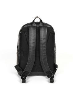 Editor's NotesINGLEWOOD BACKPACK BLACK from NATIONAL PUBLICITY is a backpack item with a simple design made of lightweight waterproof synthetic leather. It is designed to use the zipper detail to open and close.- Adjustable strap- Logo detail- Zipper detail- High quality stitchesMeasurements (in.)- FREE- Width: 16.3 in.- Height: 12.0 in.- Depth: 4.9 in.Composition & Care- Synthetic Leather- Wipe with the wet clothDesigner- by NATIONAL PUBLICITY Black Waterproof Backpack For Students, Black Leather Laptop Bag For School, Black Faux Leather Travel Backpack, Black Faux Leather Backpack For Travel, Waterproof Black Backpack For Commuting, Black Polyurethane Travel Bags, Black Leather Backpack With Zipper For Students, Black Faux Leather Backpack With Adjustable Strap, Black Leather Student Backpack