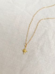 Starburst Necklace Dainty 14K Gold Filled or Sterling North - Etsy Tiny Star Necklace, Northern Star, North Star Necklace, Gifts For Daughter, Starburst Necklace, Starburst Earrings, Minimal Necklace, Tiny Star, Vermeil Jewelry