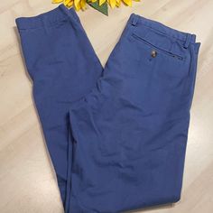 Polo Ralph Lauren Pant Men's Stretch Slim Fit Casual Chino Pants In New Condition In Great Shape With No Tags Nwot Size 30/32 Color: Blue ' Bundle To Automatically Save 15% On Three Items! Bundle Multiple Likes And I Will Send A Special Offer! Great Reviews Lightning Fast Shipping Non-Smoking Home No Trades Please Fitted Blue Pants With Hip Pockets, Fitted Denim Blue Bottoms With Welt Pockets, Classic Full-length Denim Blue Bottoms, Fitted Denim Bottoms With Welt Pockets, Fitted Denim Blue Bottoms For Business Casual, Classic Full Length Denim Blue Bottoms, Fitted Blue Bottoms With Hip Pockets, Fitted Denim Blue Pants For Business Casual, Fitted Blue Chinos With Tapered Leg