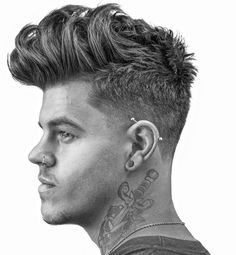 Clean Cut Haircut, Types Of Fade Haircut, Nice Hairstyle, Stubble Beard, Boys Hair, Men's Hairstyle, Quiff Hairstyles, Curly Hair Photos