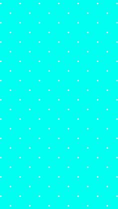 a blue background with small white dots on the bottom and one dot in the middle