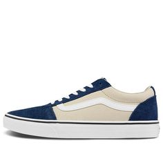 Vans Ward Low-Top Sneakers Blue/Brown VN0A5HTS80M (SNKR/Skate/Casual/Unisex/Low Top) Navy Low-top Casual Skate Shoes, Sporty Navy Sneakers For Skateboarding, Casual Navy Low-top Skate Shoes, Navy Low-top Vans Skate Shoes, Navy Low-top Skate Shoes For Skateboarding, Navy Low-top Skate Shoes, Navy Lace-up Casual Skate Shoes, Navy Casual Lace-up Skate Shoes, Navy Vans Skate Shoes For Streetwear