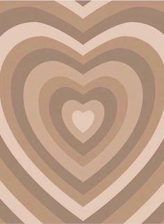 an image of a heart pattern in brown and white