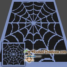 a spider web pattern is shown in this image