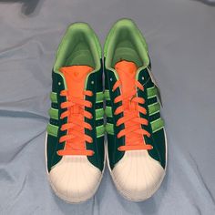 Adidas Superstar South Park Kyle Edition(Gy6490). Mens 11. New With Tags. No Box Olive Green Sneakers, Adidas Yung 1, White Athletic Sneakers, Adidas Yung, Adidas Ultraboost Dna, Adidas Shoes Mens, Adidas Basketball Shoes, Black Trainers, Green Sneakers