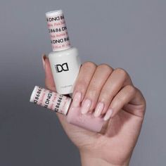 DND Gel & Lacquer Pink Bubble #8686 A porcelain pink sheer with undertones that highlight your natural color Please Note: Our Sheer Polishes are buildable giving you the desired glassy jelly look or workingup to a fuller coverage. Most sheers will allow your natural nail line to peak through whenapplied on bare nails. Dnd Bubble Bath, Sheer Polish, Nail Tip Designs, Dnd Gel Polish, Liquid Nails, Gel Art, Pink Sheer, Gel Lacquer, Gel Polish Colors