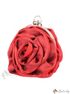 Bird in Bag - Miniature Flower-Shaped Evening Bag, Suitable For Use Buckle Bag, Buckle Bags, Novelty Bags, Bird In Bag, Appliques, Evening Bags, Top Handle, Miniatures, Buckle