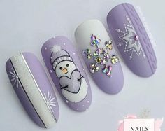 Xmas Nail Art, Cute Christmas Nails, Christmas Gel Nails, Christmas Nail Art Designs, Pretty Nail Art Designs, Winter Nail Art, Pretty Nail Art