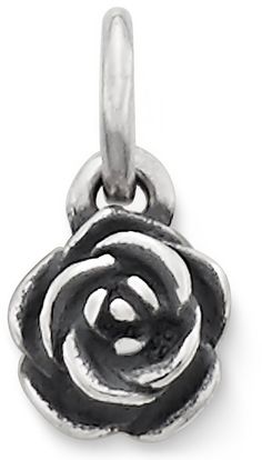 James Avery Jewelry James Avery Mini Rose Charm James Avery Charm Bracelet, James Avery Bracelet, Pandora Bracelet Charms Ideas, Dangle Ring, James Avery Charms, Wedding Blessing, James Avery Jewelry, Mini Roses, Pandora Bracelet Charms