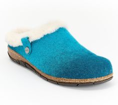 Experience supreme comfort and enjoy effortless style when you don these wool slip-on clogs. The fashionable faux shearling lining and memory foam cushioning keep your feet cozy all day. Supportive and lightweight, they're great for everyday wear. From Earth Brands Footwear. Wool Clogs, Mally Beauty, Adaptive Clothing, Fitness Gifts, Ankle Bracelets, Black Decor, Effortless Style, Silver Fashion, Clogs