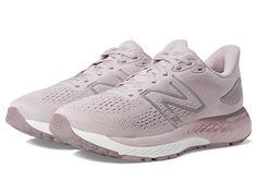 New Balance Fresh Foam X 880v12 - Women's Shoes : Violet Shadow/Lilac Chalk : Find comfort, style, and agility fused into a single creation of the New Balance Fresh Foam X 880v12 shoes. Breathable mesh textile and synthetic upper. Responsive top-bed foam to create a soft experience. Engineered double jacquard mesh to allow for an intuitive, soft fit. Lace-up closure. Signature branding on the shank. Soft and breathable textile lining. Removable cushioned insole. Super soft Fresh Foam midsole to Pink Running Shoes With Arch Support For Sports, Pink Running Shoes With Arch Support For Jogging, Pink Running Shoes With Arch Support For Errands, Pink Athleisure Running Shoes With Arch Support, Pink Running Shoes With Arch Support For Marathon, New Balance Running Shoes With Boost Midsole, New Balance Running Shoes With Boost Midsole For Marathon, New Balance Marathon Running Shoes With Boost Midsole, New Balance Trail Running Shoes For Marathon