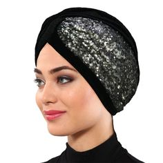 Shipping takes a week to US and 3 days to EU AFTER PROCESSING TIME.Some items are ready to ship.ı will send them the day after Feminine and stylish Stunning sequin turban 95% polyester; 5% spandex sequin fabric Care;Hand wash without tightening. Sparkle in the sunshine, sparkle in the disco light. This hat is very comfortable and easy to wear. The turban is very stretch and comes in one size. Fits an adult hat. Hand washable; please air dry. Very easy to wear and very practical This item will be Black Headband Turban For Party, Black Party Turban Headband, Sequin Turban, Turban Mode, Seashell Headband, Scottish Hat, Glitter Hat, Silver Hat, Silver Hats