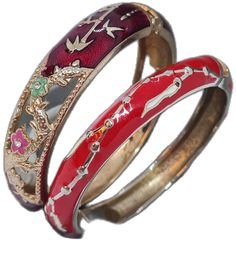 Elegant Red Enamel Bracelets, Elegant Red Enamel Ring, Elegant Red Metal Cuff Bracelet, Red Enamel Bangle Bracelet, Red Enamel Bangle Jewelry, Red Enamel Bangle Bracelets, Red Enamel Bracelet Jewelry, Red Metal Bangle Cuff Bracelet, Red Metal Cuff Bracelet Bangle