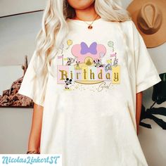 Disney  Shirt, Disney Birthday Girl Shirt, Disney Birthday Shirt, Disneyland Shirt, Minnie Birthday Tee, Birthday Family Shirt Tee Shirts Birthday, Cute Disney Birthday Outfits, Disney 30th Birthday Shirt, Birthday Girl Disney Shirt, Magic Kingdom Birthday Party Theme, Disney World Birthday Shirt, Disney Birthday Shirts For Family, Disneyland Birthday Shirts, Birthday Disney Shirts