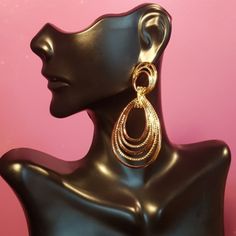 Gold Tone Earrings Earrings Color, Gold Hoop, Gold Hoop Earrings, Full Service, Customer Support, Pin Up, Gold Tones, Jewelry Earrings, Hoop Earrings