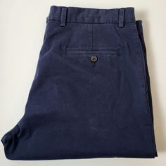 Polo Ralph Lauren Chino Pants Ink Blue Men's 38x34 New With Tags Classic Big And Tall Straight Leg Bottoms, Classic Straight Leg Bottoms For Big And Tall, Classic Indigo Bottoms With Pockets, Navy Business Casual Bottoms With Straight Hem, Business Casual Denim Blue Pants With Pockets, Business Casual Denim Blue Pants, Navy Bottoms For Business Casual With Straight Hem, Classic Washed Blue Straight Leg Pants, Classic Straight Leg Washed Blue Pants