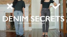 Denim SECRETS Every Woman Should LEARN Every Woman, Perfect Pair, Your Perfect, Style Me, The Secret, My Style, Clothes, Color