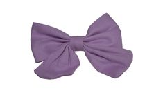 Light Purple Cotton Baby Hair Bow Light Purple