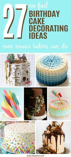 birthday cake decorating ideas for every occasion