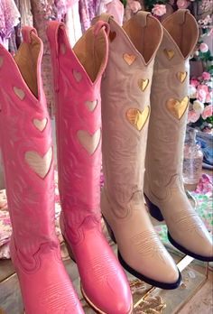 Hslot Outfit Ideas, Pink Cowboy Boots, Glamour Vintage, Western Party, Boots Chunky, Pink Retro, Pink Boots