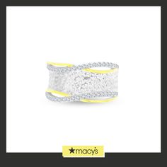 in stock Macy's White Brilliant Cut Diamond Ring, Macy's White Formal Rings, Macy's White Fine Jewelry Ring, Macy's White Brilliant Cut Rings, Macy's Silver Cubic Zirconia Diamond Ring, Elegant White Diamond Ring From Macy's, Macy's White Diamond Ring, Macy's White Diamond Anniversary Ring, Elegant White Rings From Macy's