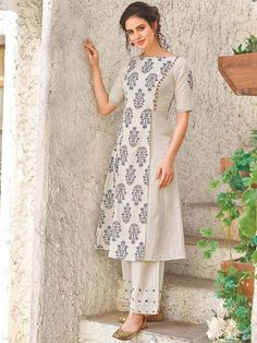 Long Kurta Designs, Printed Kurti Designs, New Kurti, Latest Kurti