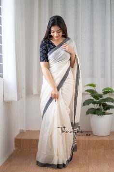 Best Sarees Collection, Onam Outfits, Kerala Saree Blouse Designs