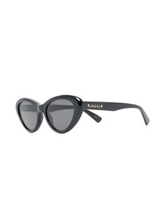 Gucci Eyewear cat-eye Frame Sunglasses - Farfetch Luxury Fashion Brands, Gucci Glasses, Gucci Eyewear, Eye Frames, Buy Gucci, Alessandro Michele, Gucci Sunglasses, Cat Eye Frames, Creative Direction