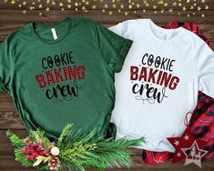 Christmas Cookie Baking Crew Shirt, Holiday Baking Crew Tee, Cute Christmas Shirt, Family Christmas Baking Shirts, Xmas Cookie Baking Squad, Christmas cookie, Christmas baking, cookie baking Crew, holiday baking Crew, holiday baking shirt, Cookie Crew shirt, Baking Crew Shirts, Cookie Baker Shirt,  xmas baking crew, Christmas Baking Tee, Baking Crew Shirt, Baking Team Shirt, Xmas Baking Gift Custom Tee Nation offers unique and personalized t-shirts that let you express your style and personality Green Cotton Christmas Shirt, Christmas Holiday Crew Neck Shirt, Holiday Cotton Shirt, Cotton Shirt For The Holiday Season, Cotton Christmas Shirt For Holiday, Holiday Cotton Crew Neck Shirt, Festive Christmas Cotton Shirt, Christmas Cotton Holiday Shirt, Christmas Crew Neck Cotton Shirt