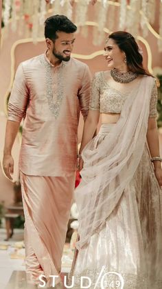 Mens Bridal Wear Indian Groom Outfit, Sangeet Couple Outfits Indian, Bride And Groom Outfits Indian, Engagement Sherwani Men, Indian Reception Outfit Groom, Groom Outfit For Reception, Couple Wedding Outfits Indian, South Indian Men Outfit, Engagement Look South Indian