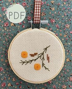 Pine and Oranges Mini Cross Stitch Pattern – Posie: Patterns and Kits to Stitch by Alicia Paulson Mini Cross Stitch, Mini Cross, Stitch Pattern, Cross Stitch Patterns, Stitch Patterns, Cross Stitch, Pattern