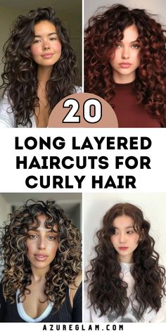 20 Long Layered Haircut Ideas for Curly Hair 2024