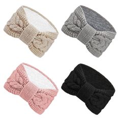 PRICES MAY VARY. Good Fabric: The ear warmer headband for women are made of stretchy soft yarn; Handcrafted knit ear warmer headband, matches well with your winter outfits; You and your family stay warm all winter long Multiple Colors: Winter Headbands for Women comes in a variety of colors; You can freely match your clothes to bring rich fashion beauty One Size: Knitted head wrap ear muffs winter women are suitable for most women and girls; Crochet headband are one size fits most; Multiple styl Winter Knit Headband, Cable Crochet, Thick Crochet, Snow Day Outfit, Crochet Turban, Knit Headbands, Cable Knit Headband, Warm Headbands, Knit Turban