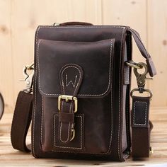 Genuine Leather Man Messenger Bags Travel Satchel Bag With Detailed Hardware, Vintage Leather Bags With Hardware Details, Retro Satchel Shoulder Bag With Zipper Pocket, Travel Shoulder Satchel Bag With Metal Hardware, Vintage Crossbody Satchel With Zipper Closure, Vintage Leather Bags With Hardware, Retro Satchel Bag With Metal Hardware, Retro Satchel With Metal Hardware, Travel Satchel With Metal Hardware