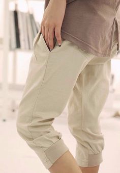 Gender: FemaleItem Type: JeansFit Type: LoosePant Style: StraightWaist Type: MidDecoration: PocketsMaterial: CottonLength: Calf-Length PantsClosure Type: Zipper Fly SKU: 2911457 Casual Cotton Capri Cargo Pants, Casual Cotton Pants With Rolled Hem, Beige Ankle-length Capris With Pockets, Casual Stretch Beige Capris, Casual Beige Capris With Elastic Waistband, Casual Beige Capris Trousers, Beige Cotton Ankle-length Capris, Beige Ankle-length Cotton Capris, Casual Beige Cotton Capris