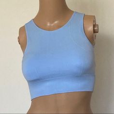 90% Nylon 10% Spandex Sports Bra, Color Blue, Womens Tops, Spandex, Bra, Sports, Women Shopping, Blue, Color