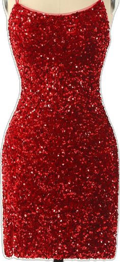 Glamorous Red Sequin Homecoming Dress, Red Sequin Holiday Dress For Homecoming, Red Mini Sequin Dress, Red Sleeveless Sequin Dress For Homecoming, Red Sequin Dress For Homecoming, Red Sequined Mini Dress For Prom Season, Red Sequin Homecoming Dress For Party Season, Red Sequin Dress For Homecoming Party Season, Holiday Red Carpet Mini Dress