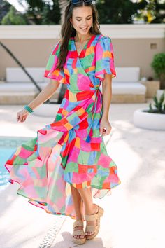 shop the mint, boutique clothing for women, trendy online boutique V-neck Beach Dress With Abstract Print, Multicolor Abstract Print V-neck Maxi Dress, Vibrant Print V-neck Maxi Dress For Brunch, Vibrant Red V-neck Maxi Dress, Red Abstract Print Summer Maxi Dress, Red Abstract Print Maxi Dress For Summer, Summer Red Maxi Dress With Abstract Print, Red Abstract Print Dress For Vacation, Red Abstract Print Vacation Dress