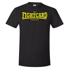 100% officially licensed premium youth T-Shirt for The Fight Card Podcast! Pre-shrunk, 100% ring-spun combed cotton premium fitted youth T-shirt. All shirts are printed-to-order. Approximate delivery times are: 7-14 business days within the continental United States and 2-4 weeks on international orders but delivery dates are not guaranteed. We do our best to get orders printed and mailed as quickly as possible. Please check size chart before ordering. Because items are made-to-order, returns or refunds can not be accepted. Pre-shrunk Band Merch T-shirt For Fan Conventions, Band Merch T-shirt For Fan Events, Band Logo T-shirt For Fan Merchandise, Band Logo T-shirt For Fans, Band Logo T-shirt Fan Apparel, Band Logo Fan Apparel T-shirt, Band Logo T-shirt Short Sleeve Fan Apparel, Bare Knuckle Boxing, Combed Cotton