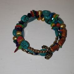 Adorable Boho Style Bracelet With Multi-Colored Plastic, Wooden, And Glass Beads. New Without Tags And Never Worn. Black Pouch Included! ***Smoke Free, Pet Friendly Home*** **Bundle And Save! 3 For $10. Add Any 3 Listings With A Sunflower Emoji To A Bundle And Get All 3 For Just $10** Bohemian Blue Stretch Bracelet With Large Beads, Blue Natural Stones Festival Bracelets, Blue Natural Stones Bracelet For Festivals, Blue Natural Stone Festival Bracelets, Blue Natural Stones Festival Bracelet, Blue Bracelets With Colorful Beads For Festival, Blue Bohemian Stretch Bracelet With Colorful Beads, Bohemian Blue Stretch Bracelet With Colorful Beads, Festival Blue Bracelets With Colorful Beads