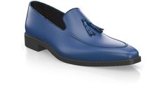 Men`s Tassel Loafers are handcrafted by individual order. Upper material is made by leather, suede. Insole and lining materials - leather. Your new shoes will be handcrafted especially for you and delivered for free to your home or office in 1-2 weeks. Included option for free return and remake if the shoes do not fit.Only now all this is available at an exclusive price of $184.00.Proceed with you order now. Mens Tassel Loafers, Blue Tassel, Blue Back, Leather Denim, Tassel Loafers, Comfortable Sneakers, Printed Leather, Loafer Shoes, High Boots