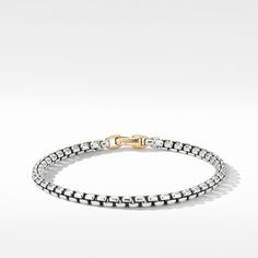 Crafted with the highest quality material, the DY Bel Aire Chain Bracelet showcases stunning 14K yellow gold, making it a luxurious addition to your jewelry collection. David Yurman Bracelet, Small Bracelets, Nature Ring, Classic Bracelets, Women's Bracelets, Yellow Gold Bracelet, Gold Collection, Minimalist Rings, Accessories Rings