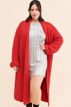 Rent Karine Oversized Knit Cardigan from Nuuly. Pick 6 items for $98/month. Free shipping + returns. Oversized Knit Open Front Cardigan, Oversized Open Front Knit Cardigan, Oversized Soft Knit Open Front Sweater Coat, Oversized Chic Knit Cardigan, Chic Oversized Knit Cardigan, Oversized Chunky Knit Cardigan For Loungewear, Oversized Open Front Sweater For Loungewear, Oversized Soft Knit Cardigan, Oversized Chunky Knit Sweater Coat For Spring