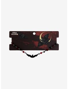 Social Collision Bat Bead Choker Necklace | Hot Topic Sigma Outfit, Grunge Things, Spooky Outfits, Random Wishlist, Halloween Costume Jewelry, Character Customization, Bat Pendant, Hot Topic Jewelry, Halloween Hair Clips