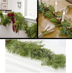 PRICES MAY VARY. FAUX CEDAR GARLAND - This juniper pine garland will add winter greenery to your holiday home. Drape it across the fireplace mantel, on the staircase or wind it down your Christmas dining room table SIZE: Garland is 56 inches long (end to end) MATERIAL - The Christmas juniper garland is made of vinyl with small hard plastic cedar berries and natural pine cone accents. WEATHER RESISITANT - This is a garland that can be used inside your holiday home, outside on a porch or other she Cypress Garland, Christmas Dining Room Table, Christmas Dining Table Decor, Cypress Pine, Norfolk Pine, Holiday Garland, Christmas Dining Table, Christmas Dining Room, Pine Garland