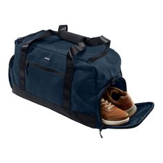 This Lands' End Travel Carry-On Duffle Bag is your go-to travel companion. From the gym to the office to overnight — whatever your destination, a duffle is the perfect way to get your belongings there with you. This Lands' End Travel Carry-On Duffle Bag is your go-to travel companion. From the gym to the office to overnight — whatever your destination, a duffle is the perfect way to get your belongings there with you. FEATURES Removable, padded shoulder strap Water-repellant design Extra wide op Functional Gym Bag With Zipper For Weekend Trips, Functional Gym Bag For Weekend Trips, Functional Gym Bag With Zipper Closure For Weekend Trips, Sporty Large Capacity Luggage For On-the-go, Large Capacity Sporty Luggage, Large Capacity Functional Travel Accessories For Weekend Trips, Practical Gym Bag With Luggage Sleeve For On-the-go, Functional Gym Bag With Luggage Sleeve For Travel, Functional Travel Gym Bag With Luggage Sleeve