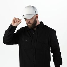 Throwback style.  We recreated the classic rope golf hat in our lightest fabric. You won't ever want to take it off. Casual Golf Trucker Hat With Curved Brim, Casual Trucker Hat With Curved Brim For Golf, Casual Curved Brim Trucker Hat For Golf, Casual Golf Trucker Snapback Hat, Casual Golf Snapback Trucker Hat, Casual Snapback Trucker Hat For Golf, Casual Adjustable Trucker Hat For Golf, Casual Flat Brim Baseball Cap For Golf, Casual White Trucker Hat For Golf