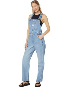 Levi's® Premium Vintage Overall | Zappos.com Levis Overalls, Womens Levis, Jean Short Overalls, Vintage Overalls, Workwear Essentials, Short Overalls, Black Overalls, Women's Overalls, Sleeveless Short Dress